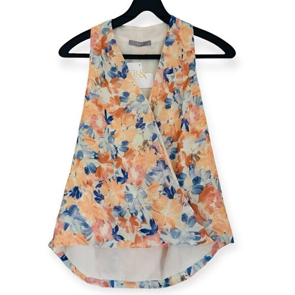 TART Collections | Carinna Printed Top Pressed Floral Size Small - Picture 1 of 7